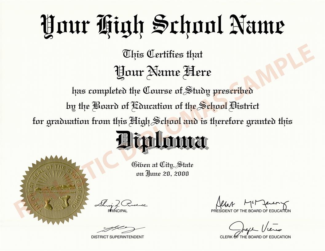 Realistic-diplomas